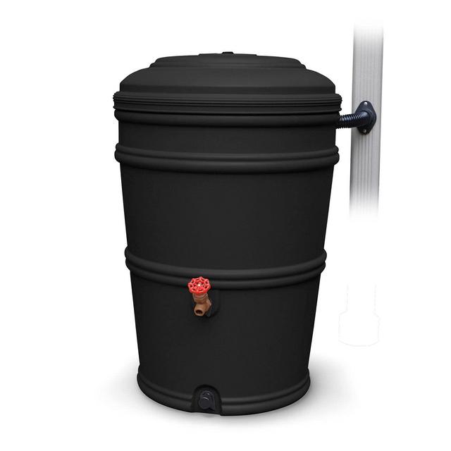 Earth Minded Rain Barrel Plastic 45 Gal