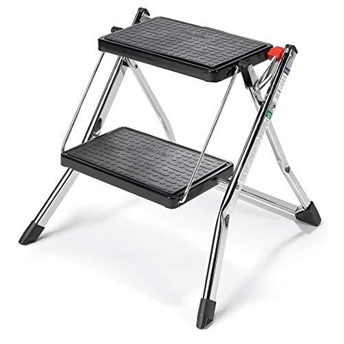 Polder 90401-05 2-Step Mini-Stool (Chrome)