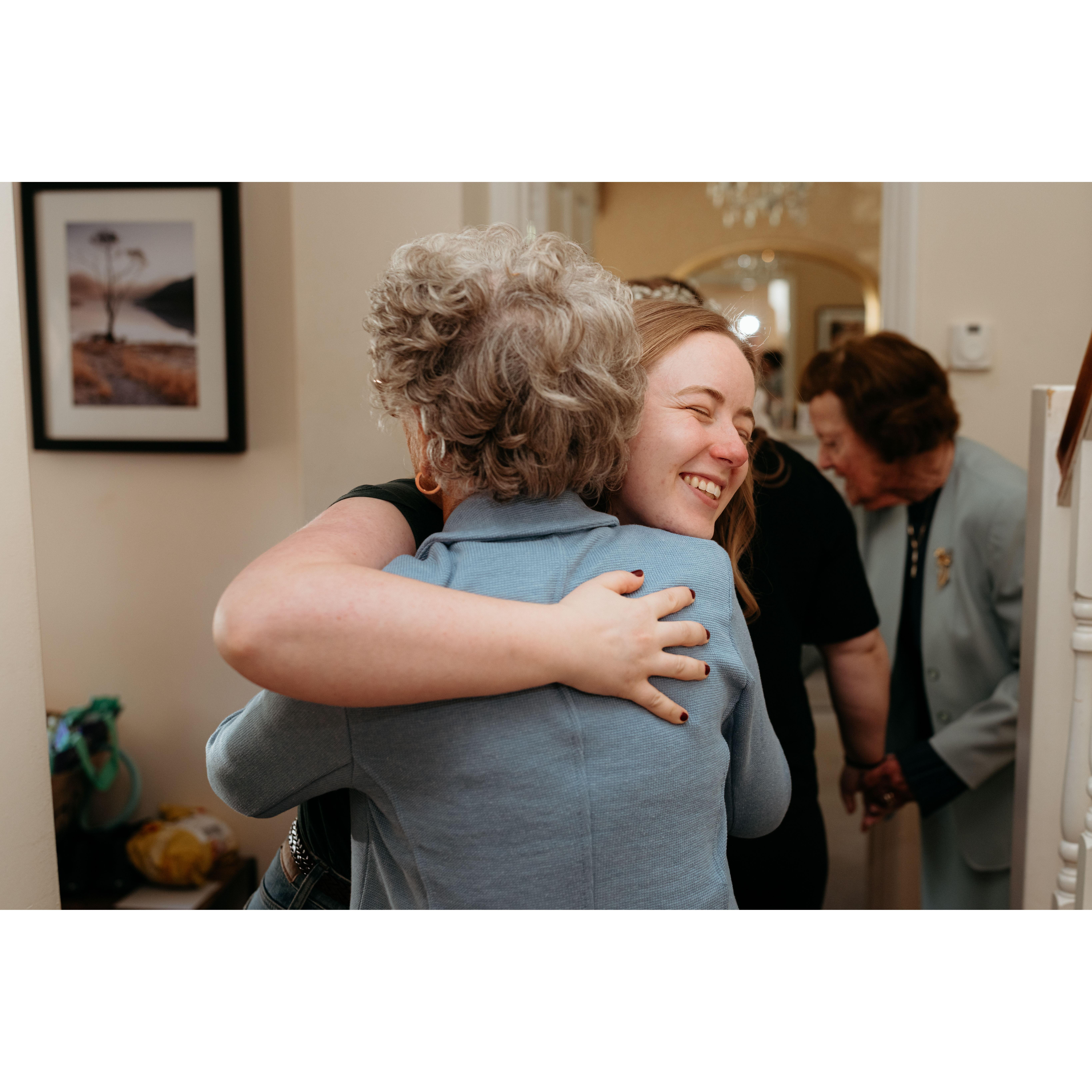 Ladies getting ready