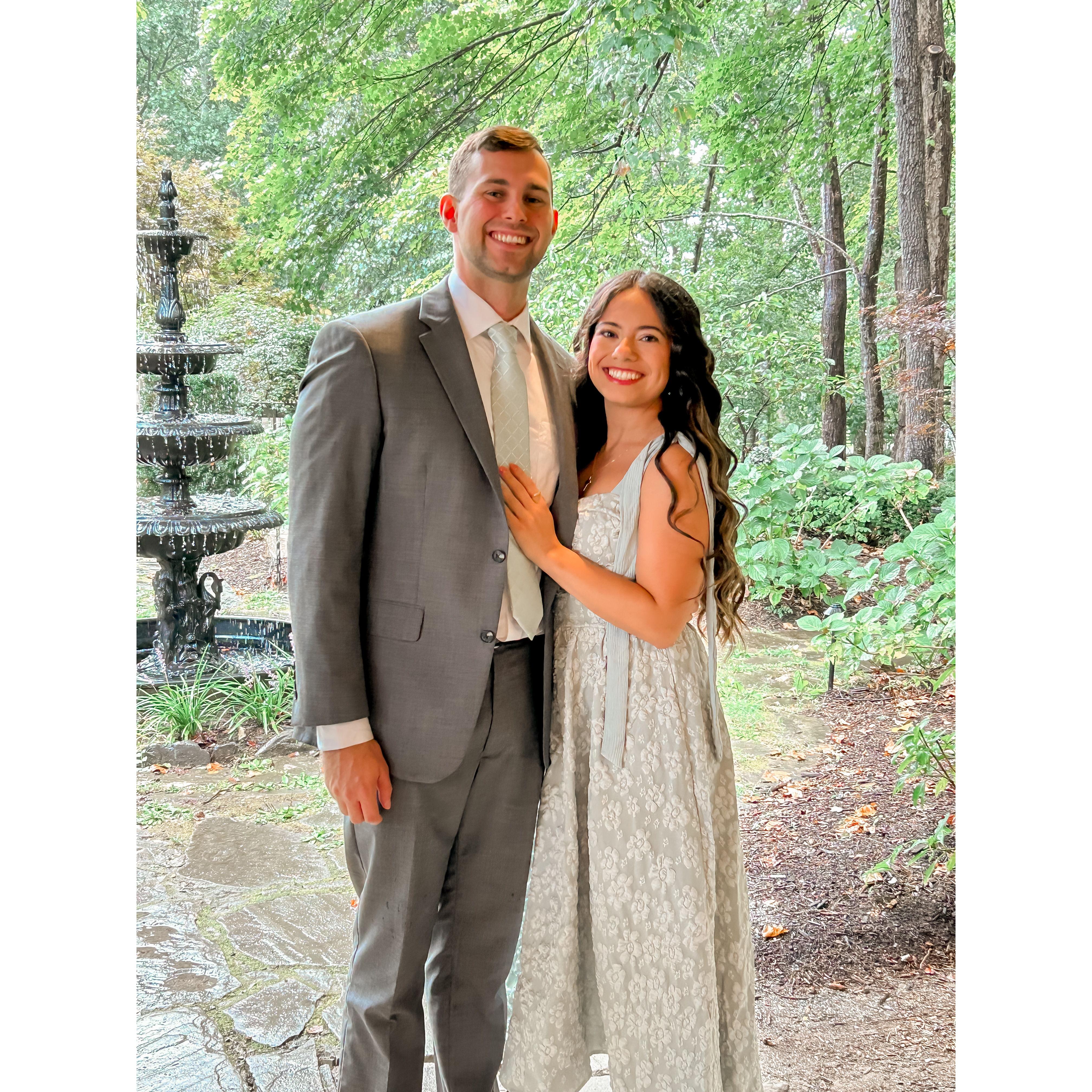 1st Wedding as a Couple - August 2024, NC.