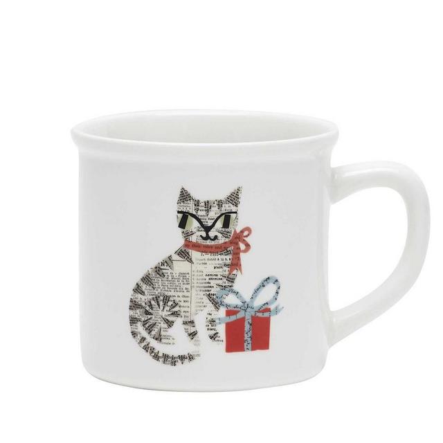 Whimsical Cat Mug