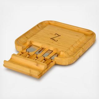 Monogrammed Malvern Cheese Board Set