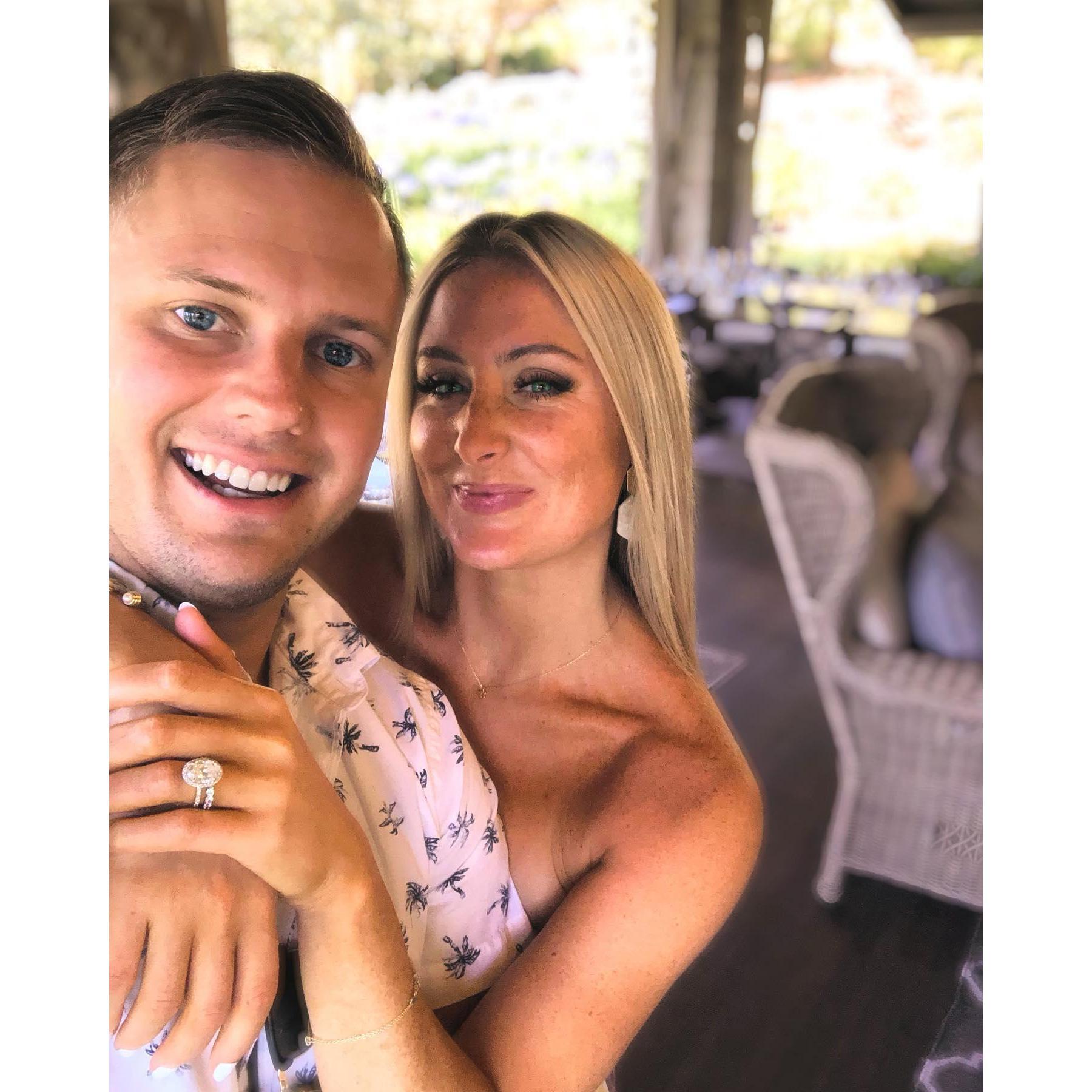 Celebrating our Honeymoon/"mini moon" (2020) in Napa