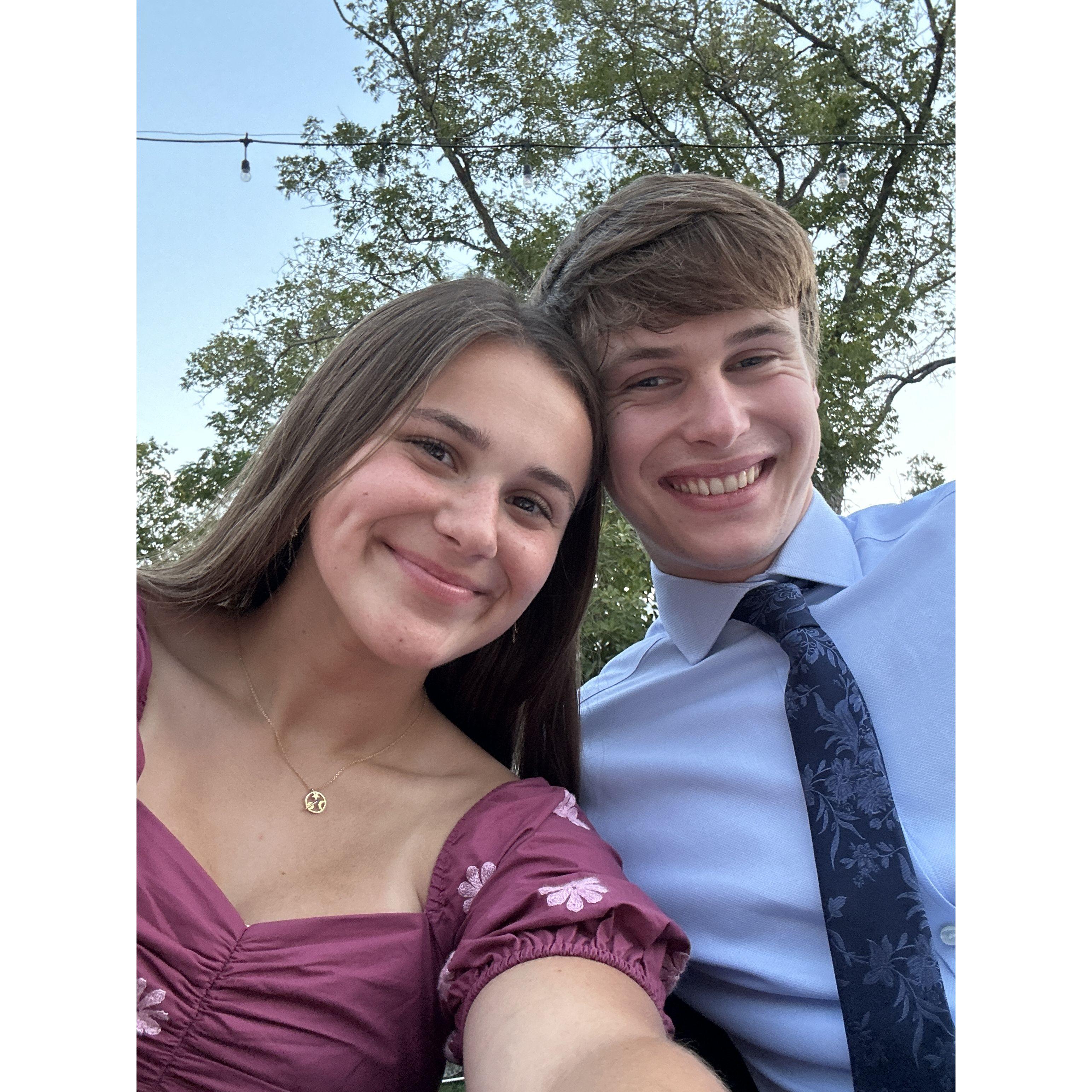Celebrating the Malouf's together!!
