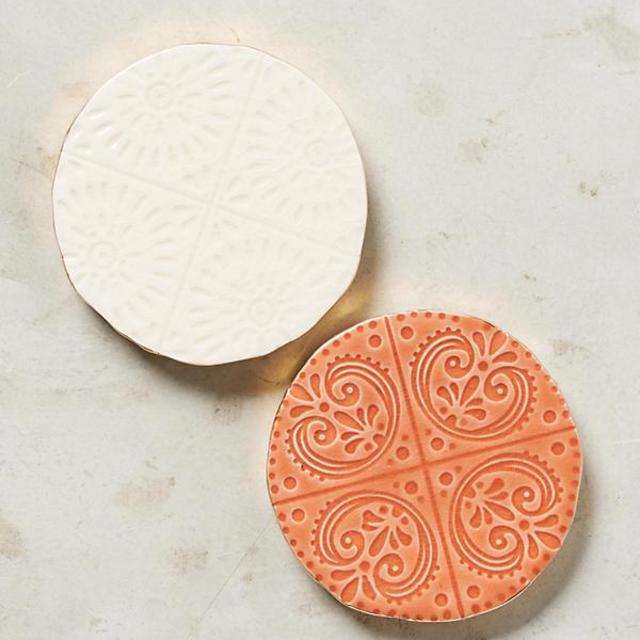 Eula Coaster in White