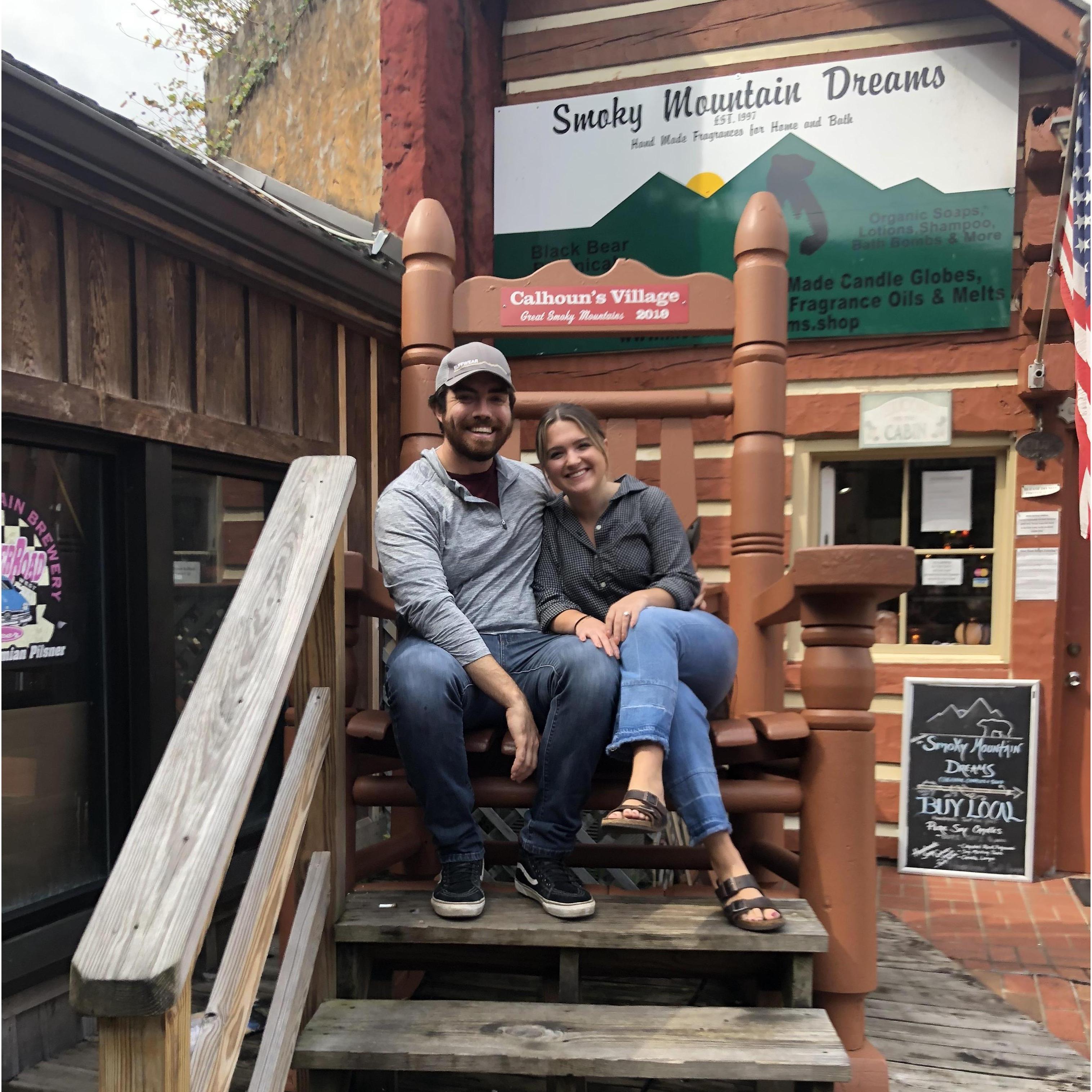 Wedding venue shopping in Gatlinburg, TN - September 27, 2020