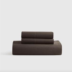 Classic Organic Percale Fitted Sheet Set - Queen