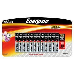 Energizer Max AAA Batteries 24 Count (E92BP-24)