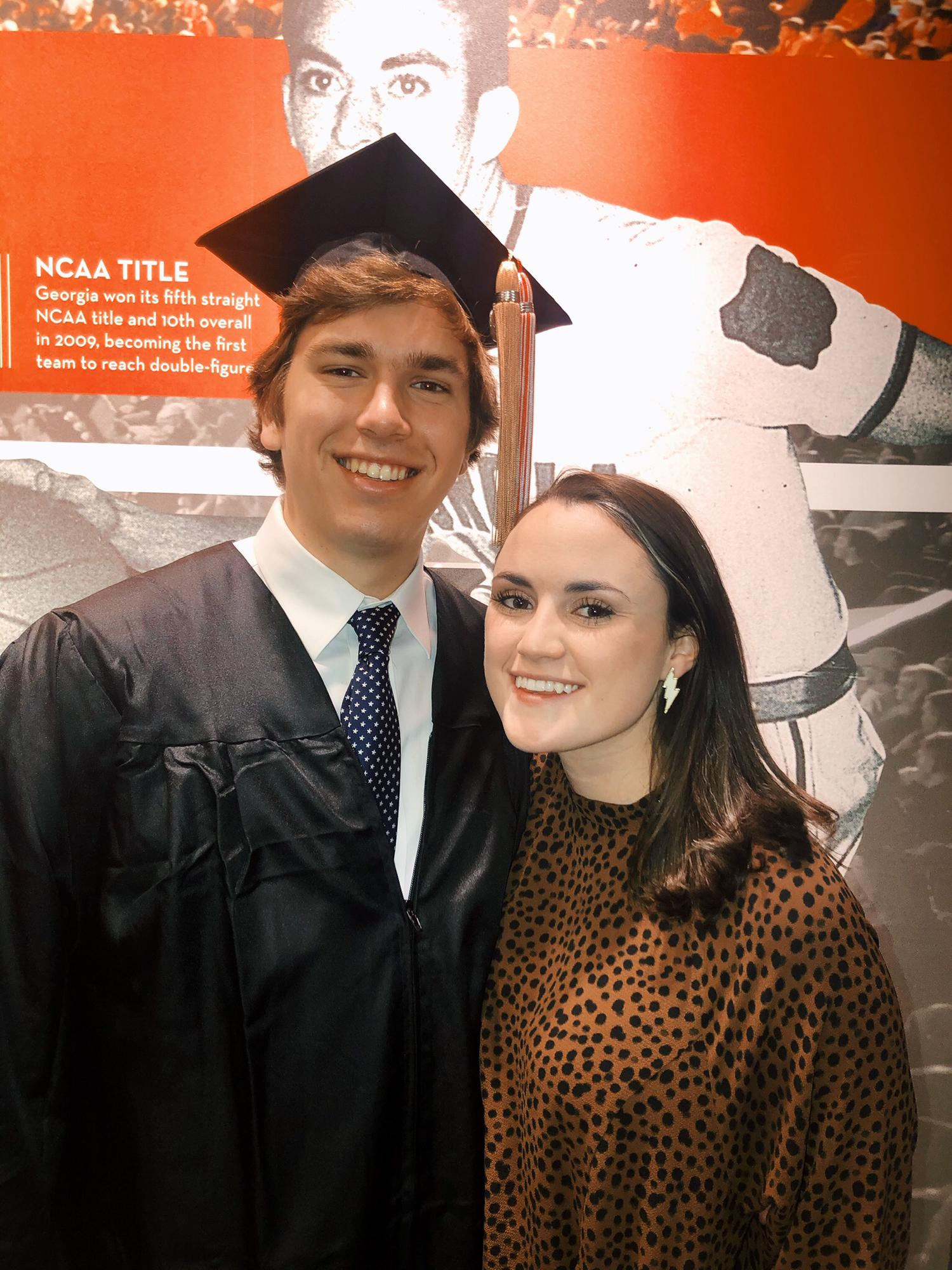 John’s graduation from UGA in the fall of 2019.