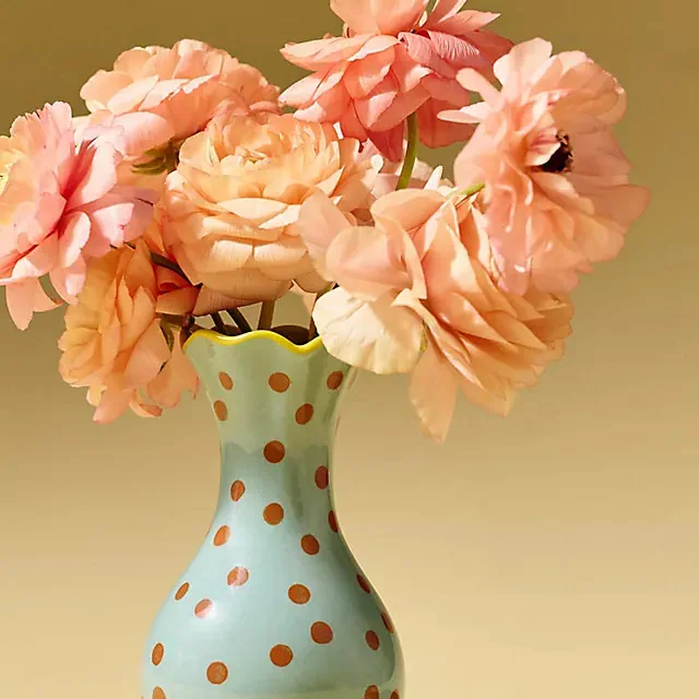 Victoria Dot Bud Vase