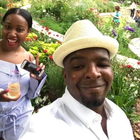 Date night at the Atlanta Botanical Gardens!