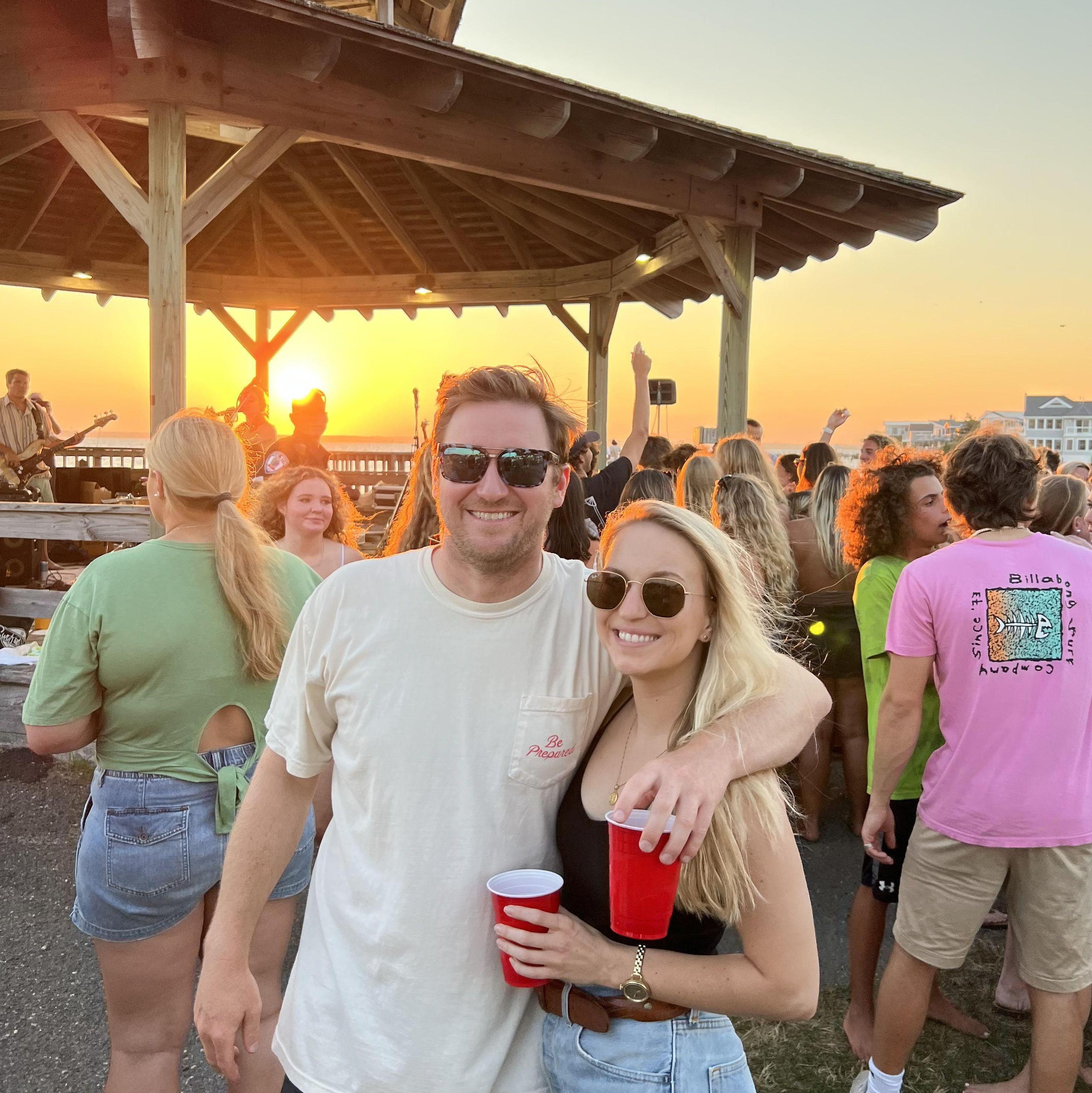 Wednesday night concert at Sunset park