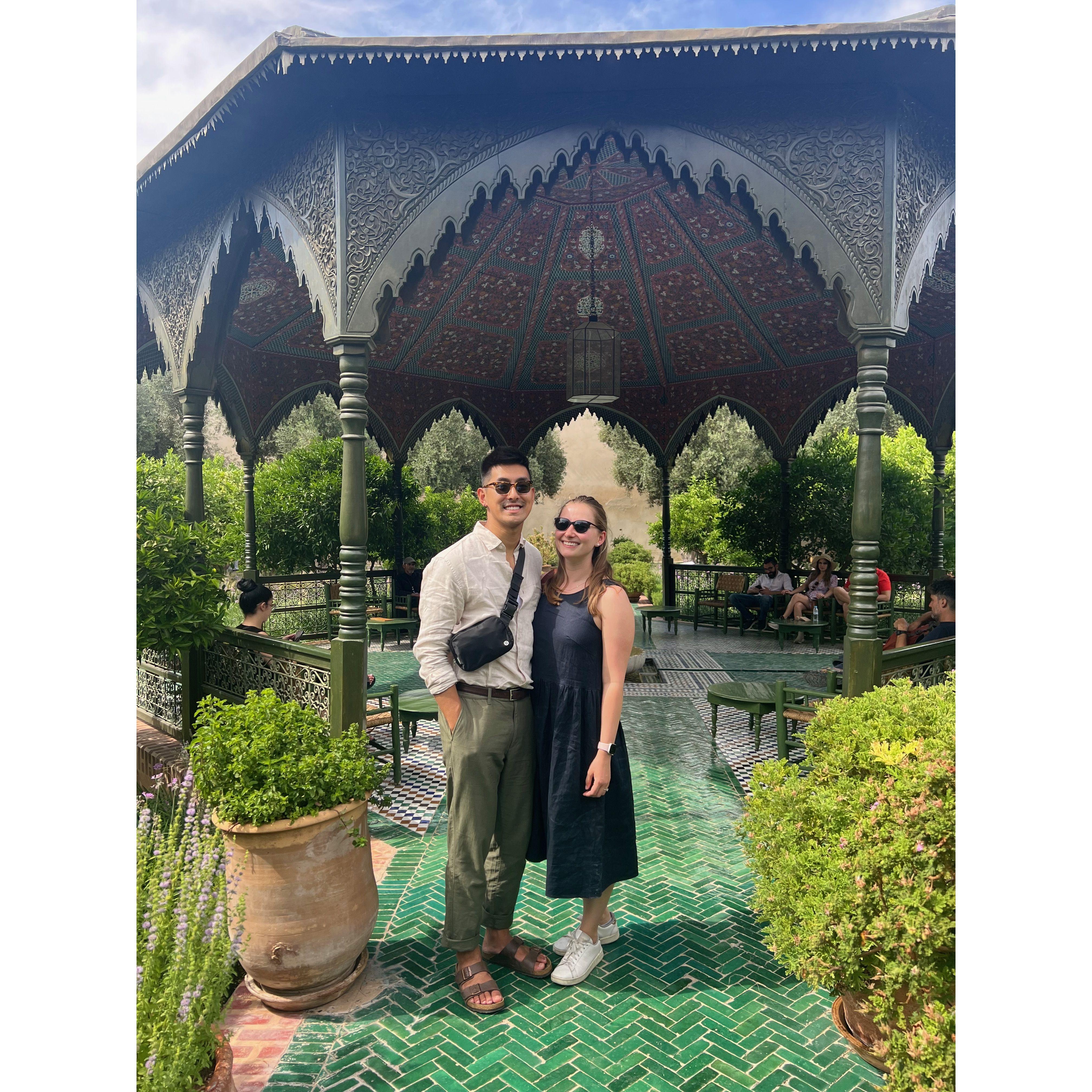 We visited Morocco!