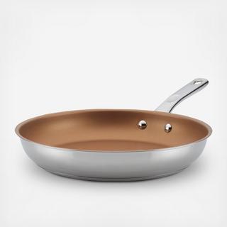 Stainless Nonstick Skillet