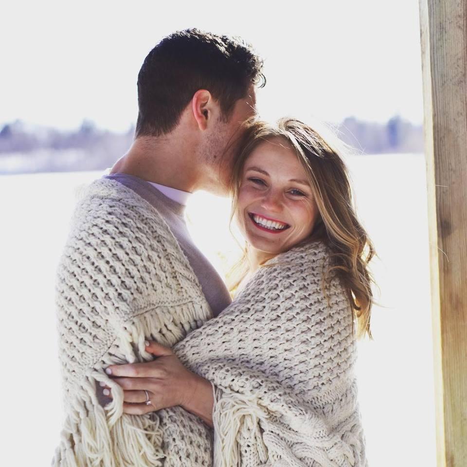 Photo creds to the Bro! Hunter snapped this picture the weekend Stephen and I got engaged. I've been told I was glowing...I think this pictures captures that.