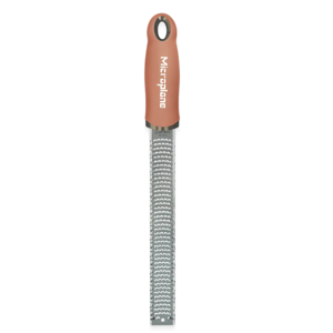 Microplane Premium Classic Citrus Zester and Parmesan Cheese Grater (Cinnamon)