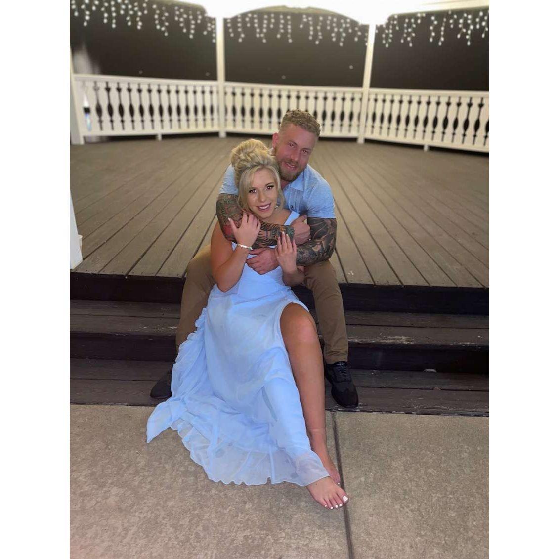 The night we knew we were in love with each other