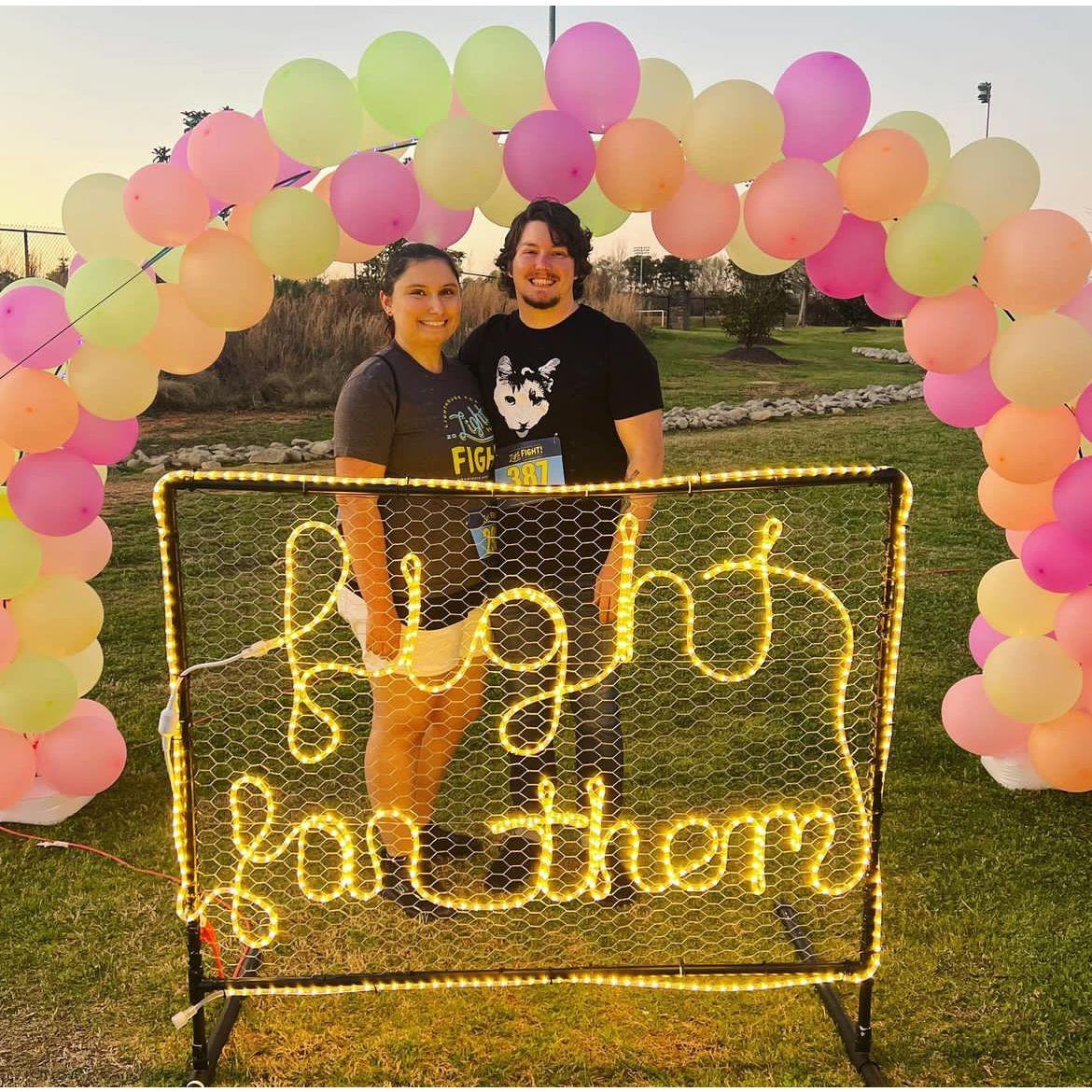 Our first date fundraising for human trafficking survivors