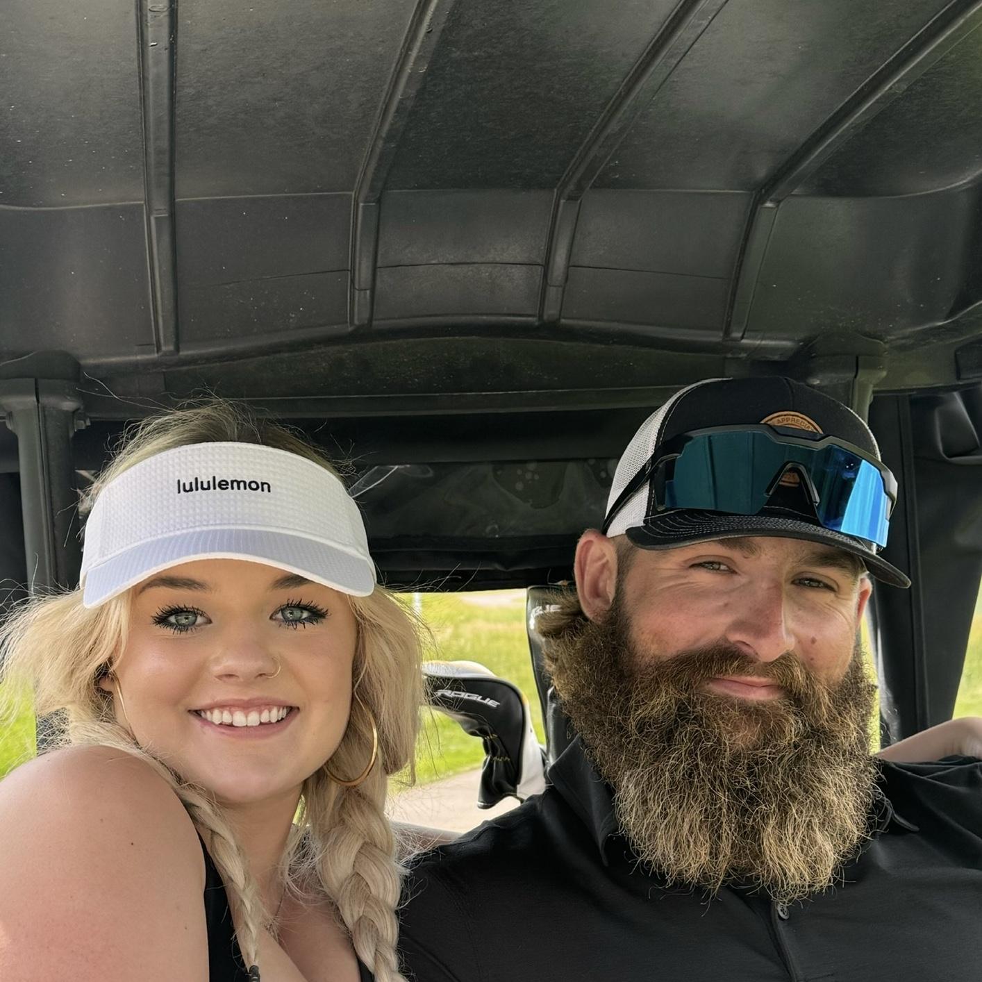 golfing