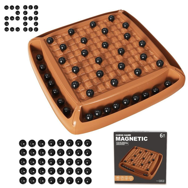 Magnet Chess Game, Family Board Games for Kids and Adults, 2-4 Players (28pcs)