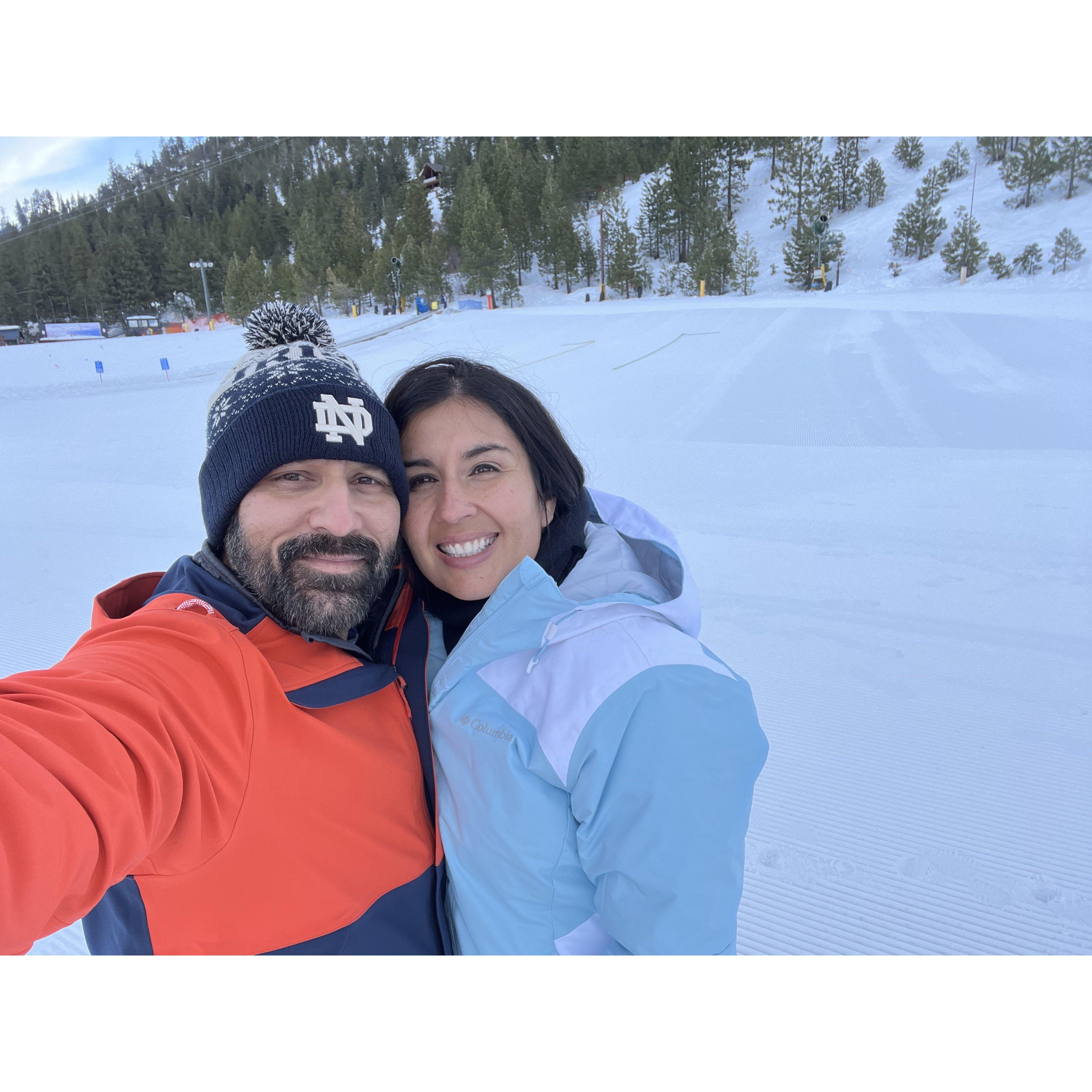 In tahoe, one of our favorite places.