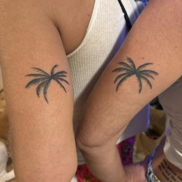 Finish Our Palm Tree Tattoo in Egypt 🌴