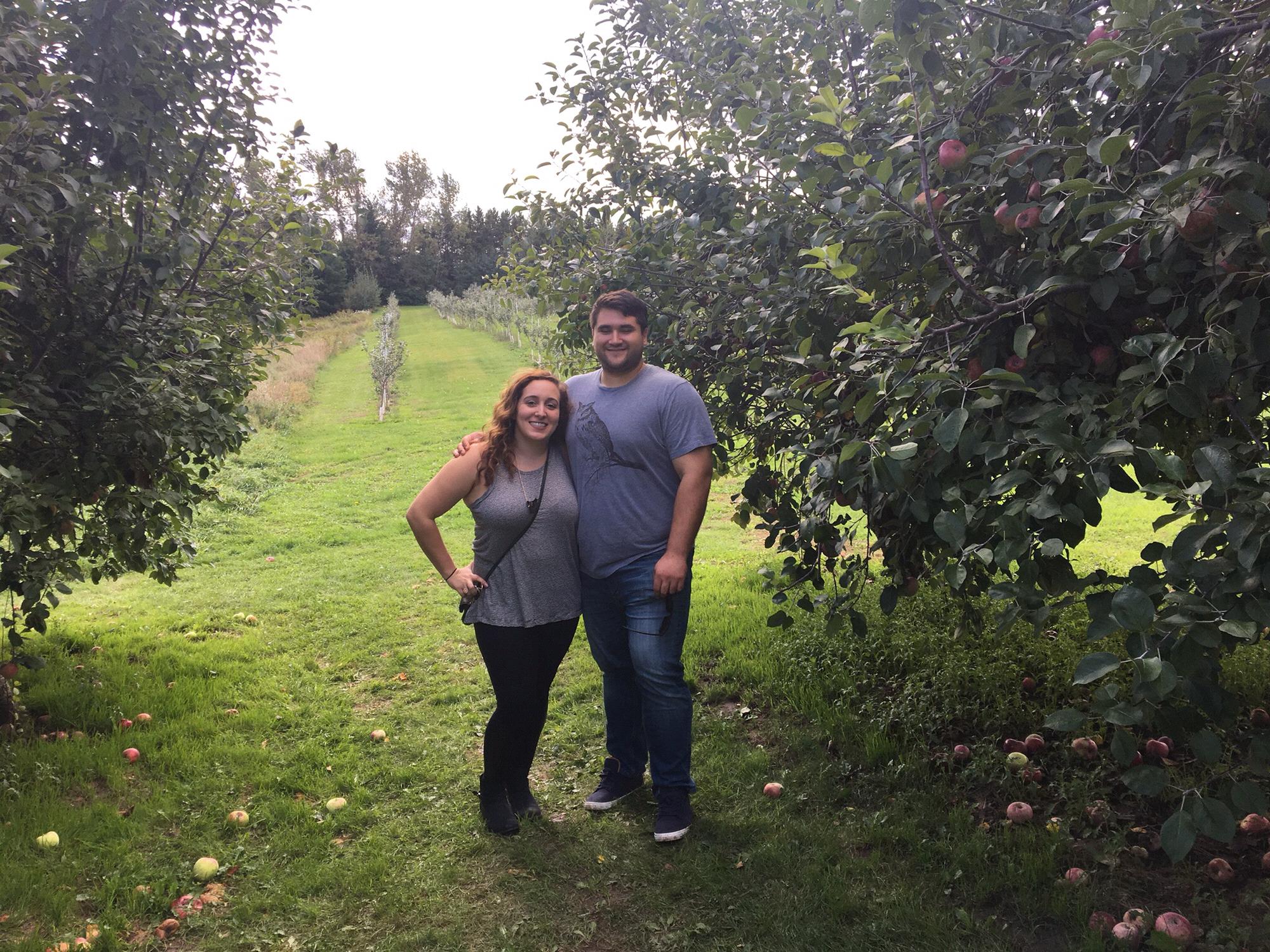 Apple picking with the GPN and Aamodt's Apple Farm in Stillwater, MN. Fall 2016