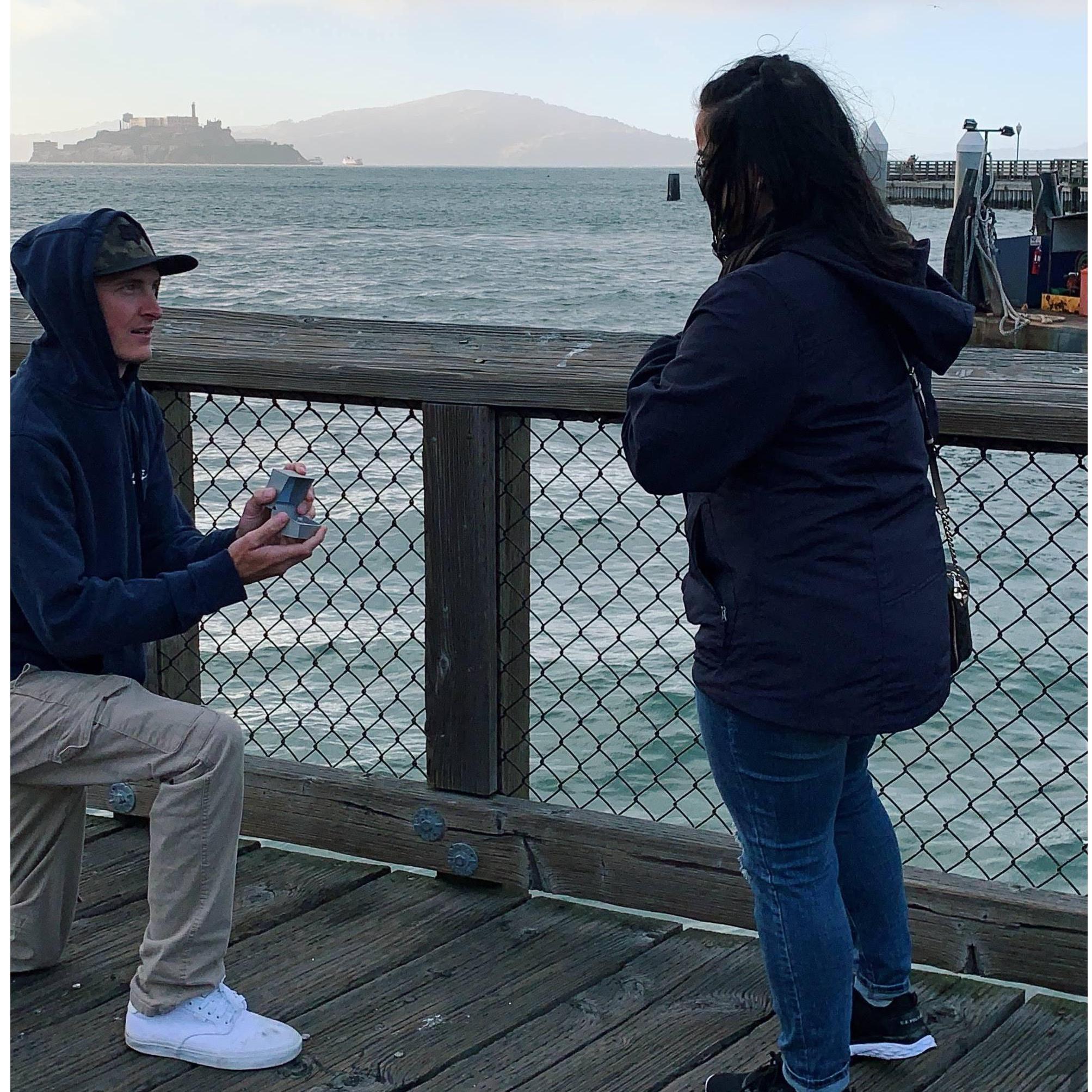 The BIG PROPOSAL.
