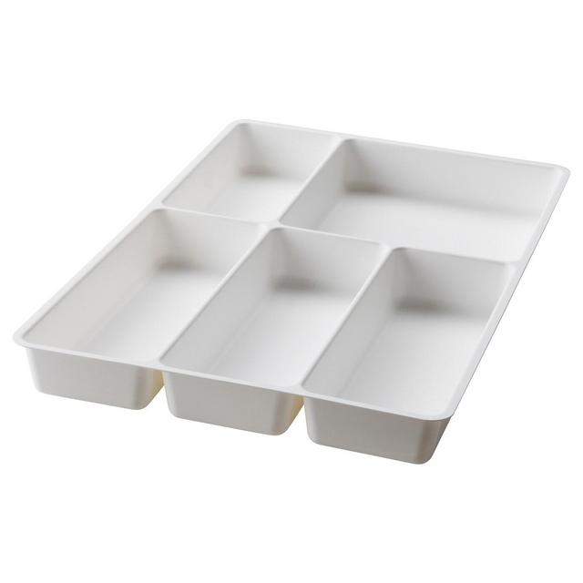STÖDJA cutlery organizer white,31x50 cm