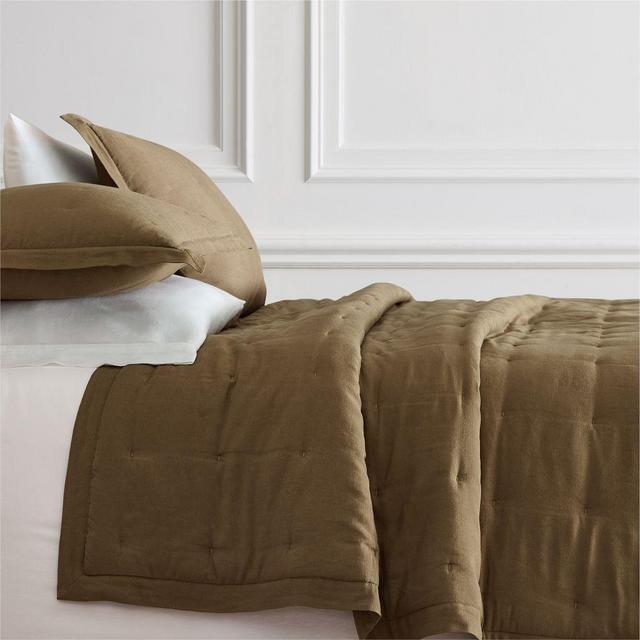Signature Tencel Linen Full/Queen Comforter, Cognac