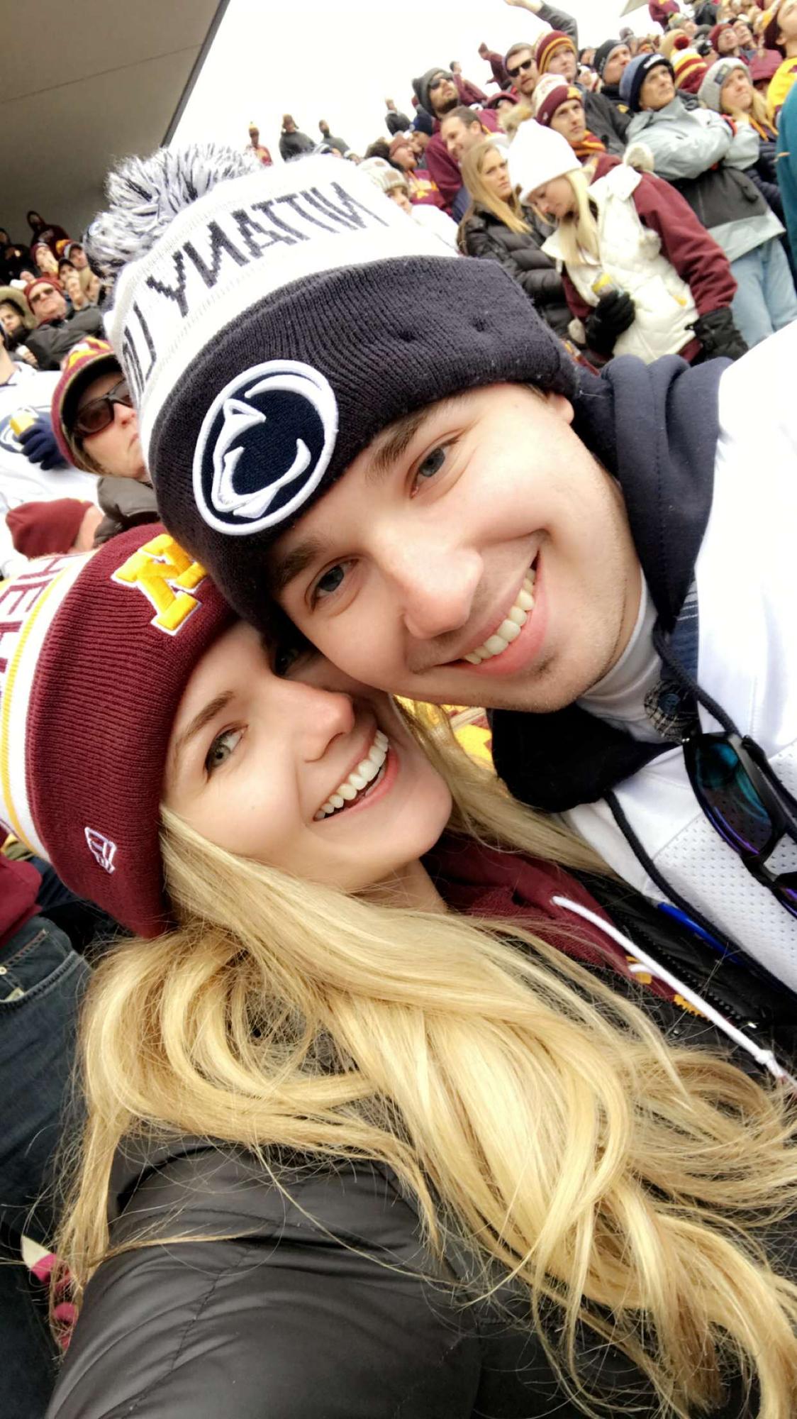November 9, 2019 - MN vs Penn State football game (the gophers won! Sorry Matt)