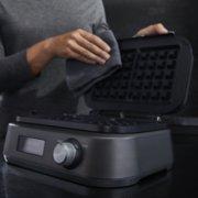 Calphalon InchtelliCrisp™ Waffle Maker, Dark Stainless Steel