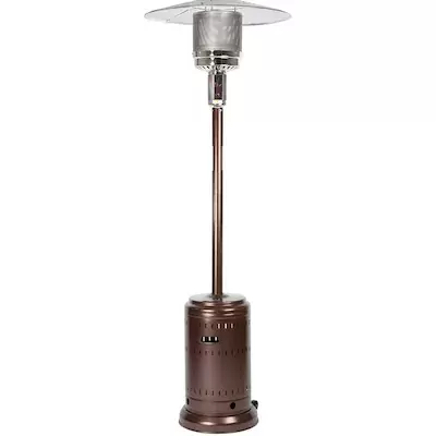 Fire Sense Aged Chestnut Finish Patio Heater