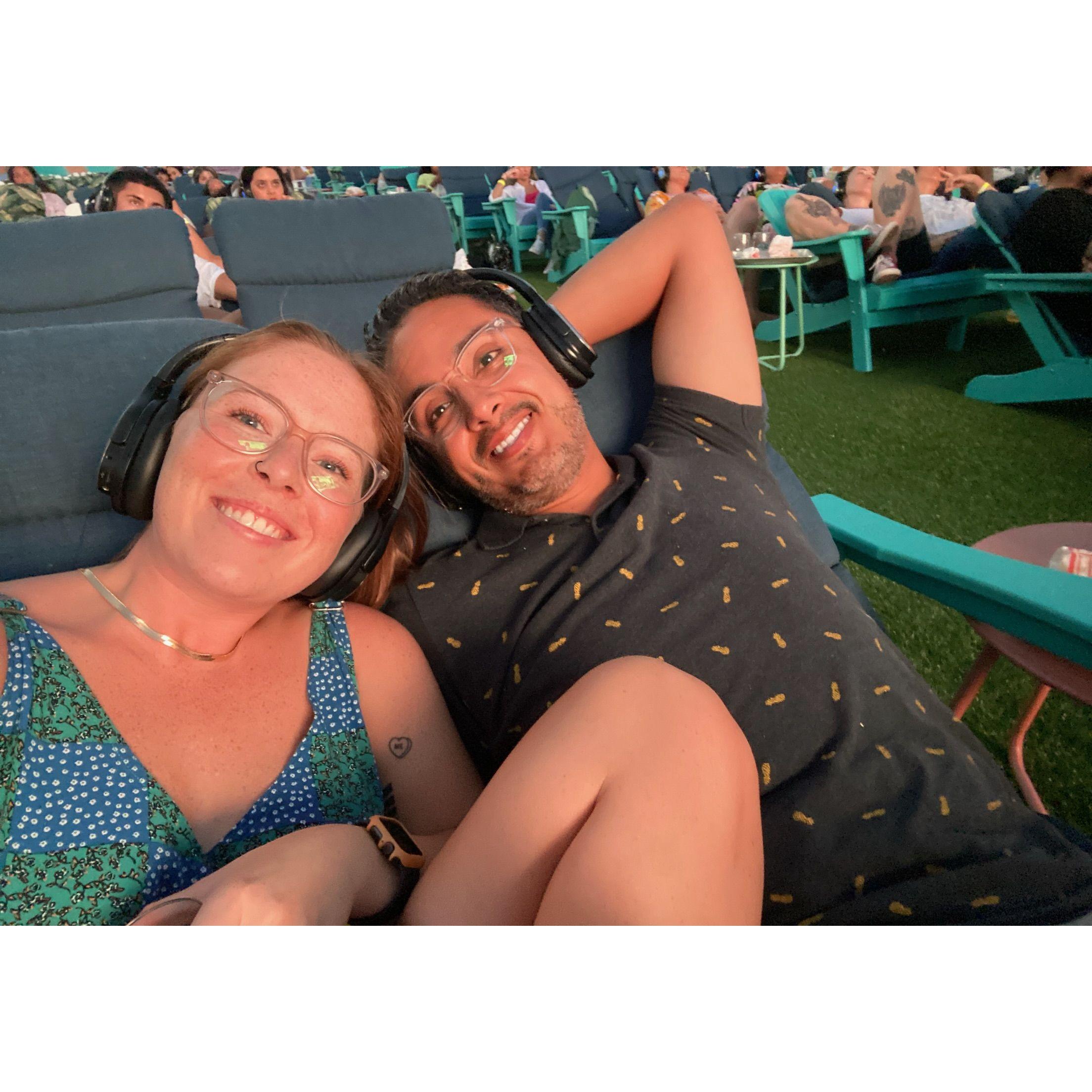 Our first official date back in Miami on 7/19/22 at the Rooftop Cinema Club in Miami Beach. This plus Macchialina was a home run. So began the figuring out of what are we?