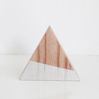 Triangle Prism Signature Holder, Set of 2