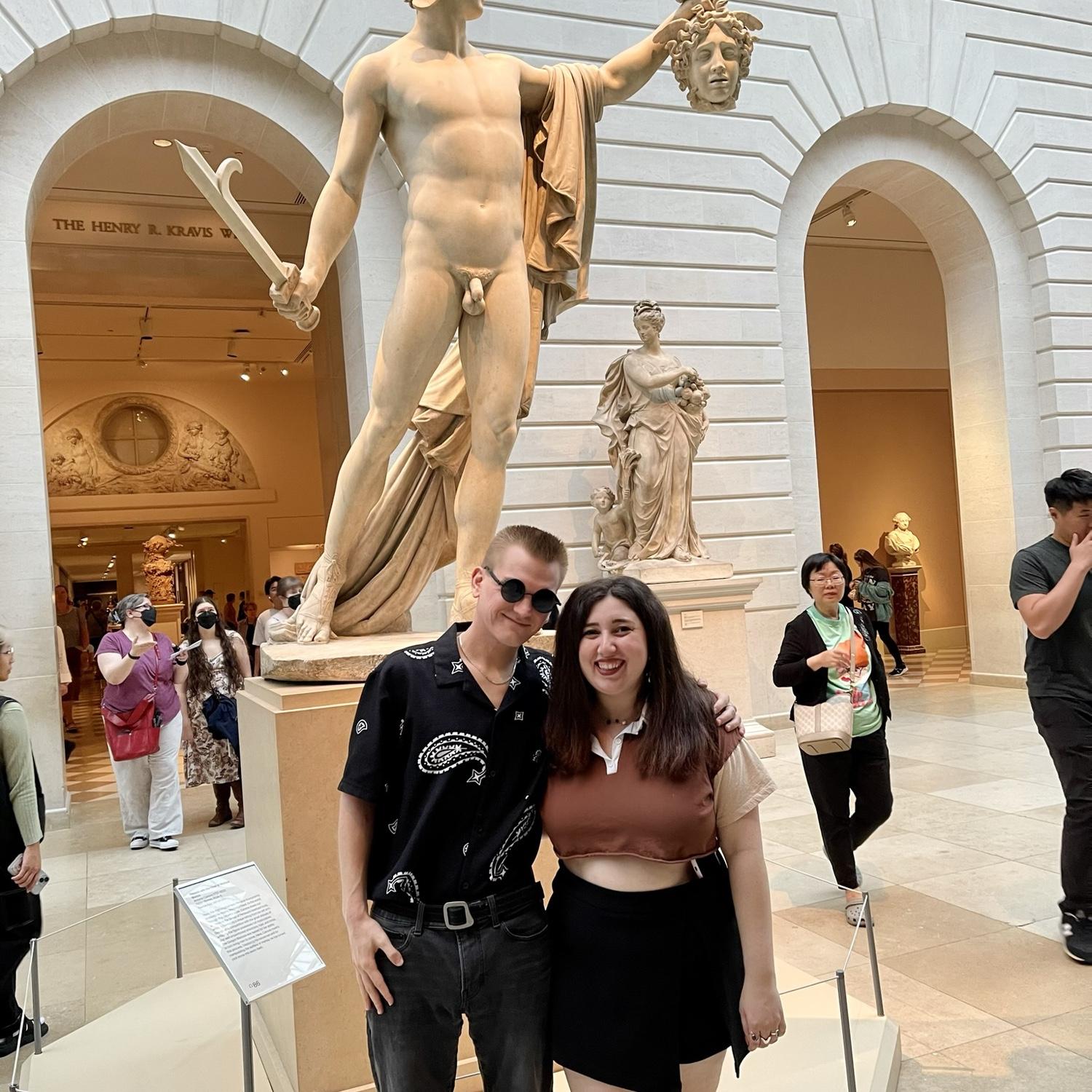 Clayman and Alanna’s first trip together.