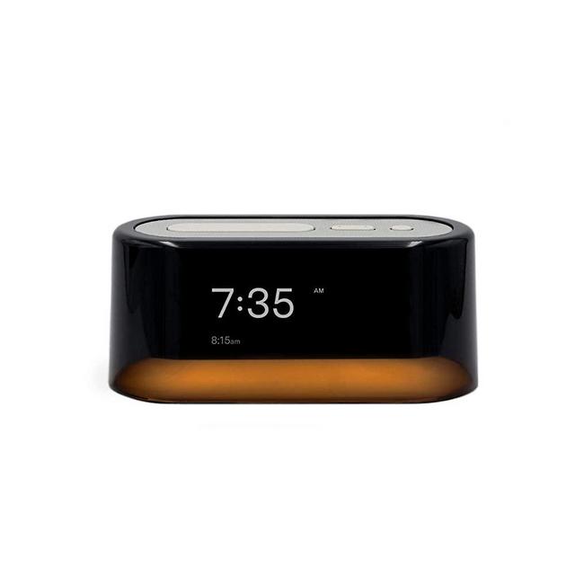 Loftie Smart Alarm Clock - Bluetooth Speaker, Sound Machine, Custom Alarms, Wellness Content, White Noise, Nature Sounds, Nightlight, and Blackout Mode for Relaxing Nights and Mornings (White)