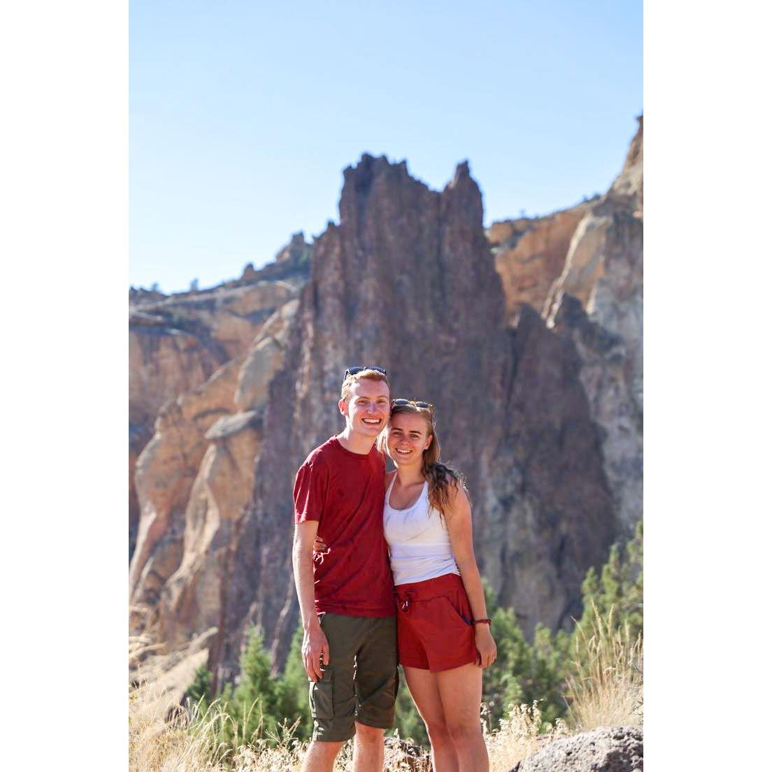 Climbing at Smith Rock State Park