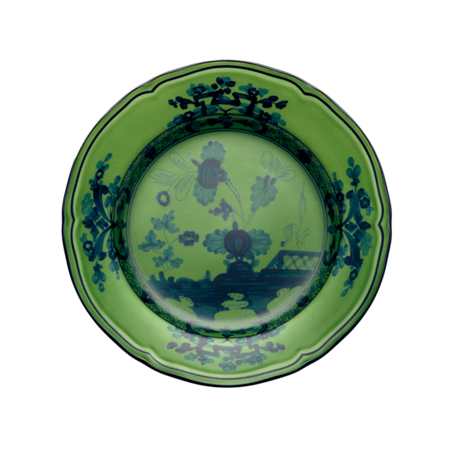 Set of 2 Bread plate Oriente Italiano Malachite Oriente Italiano