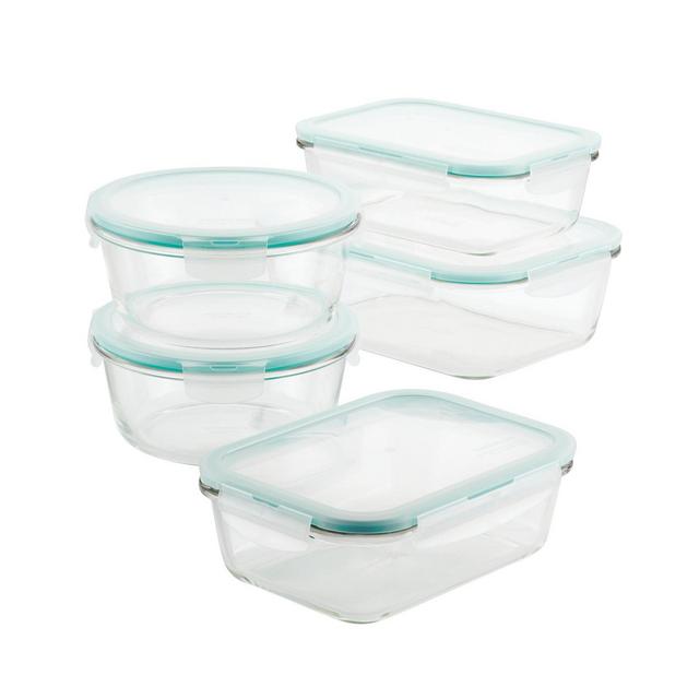 Lock n Lock Purely Better Glass 10-Pc. Food Storage Container Set