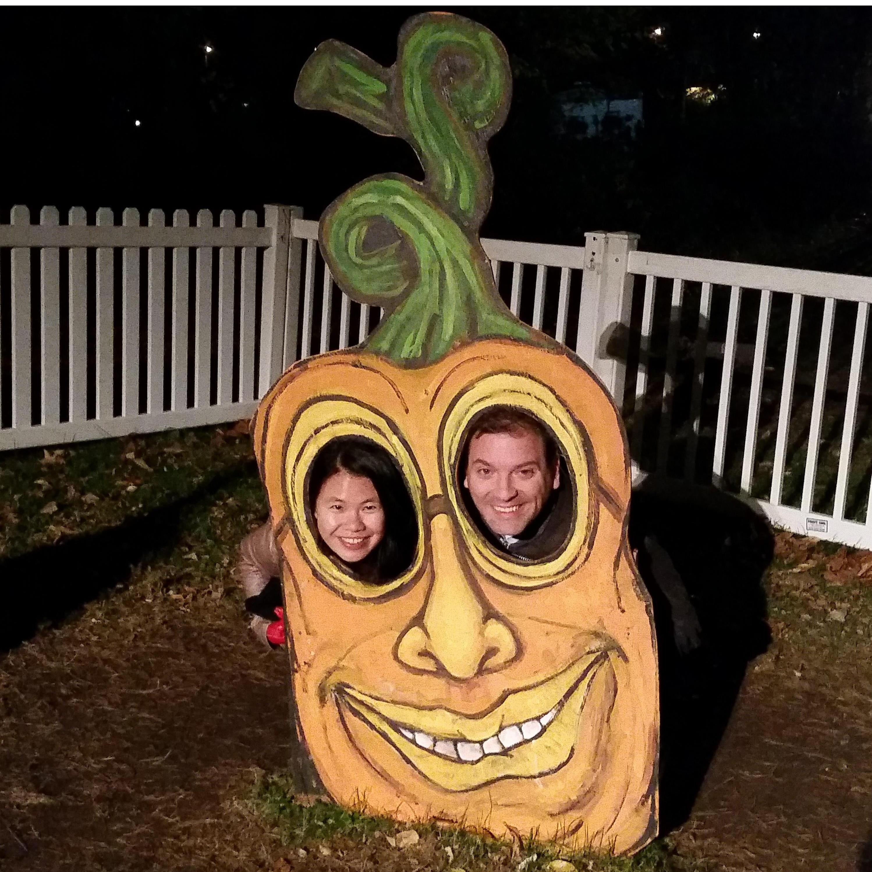 Enjoying the Great Jack O'Lantern Blaze in Westchester County