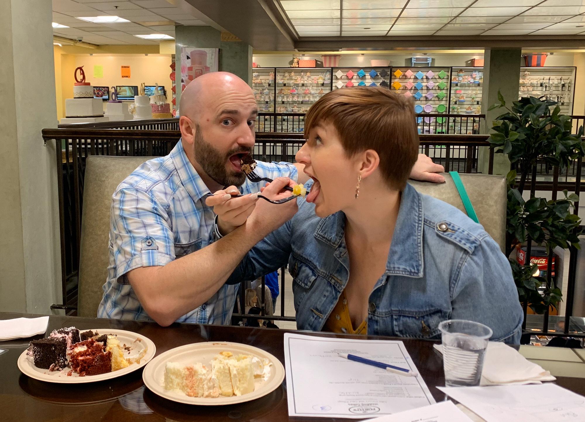 Cake tasting :)