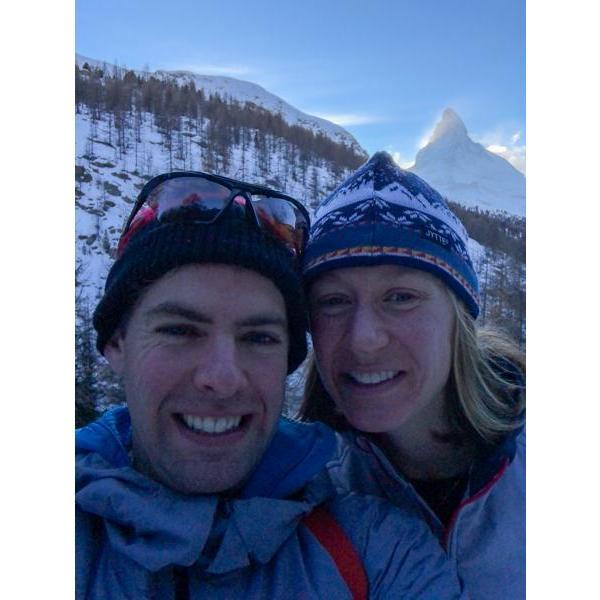 Heidi introduced Hunter to her "happy place" where Dad works in Zermatt, Switzerland.