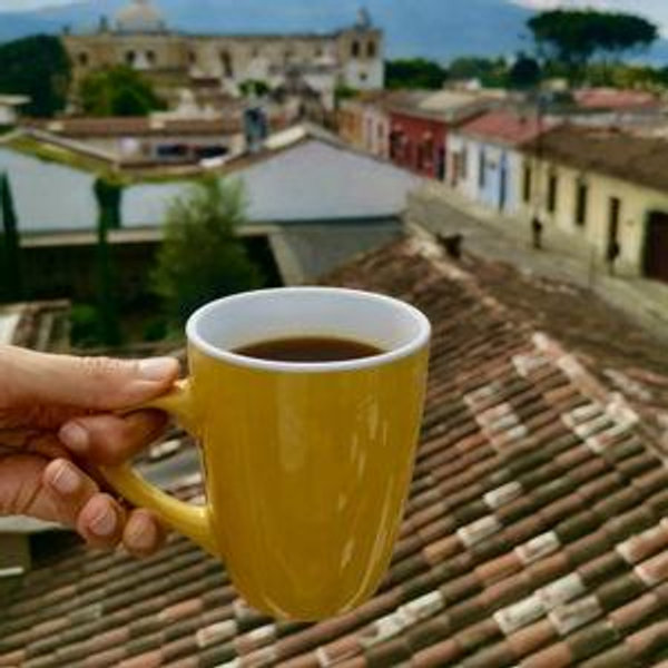Para un cafecito en Antigua