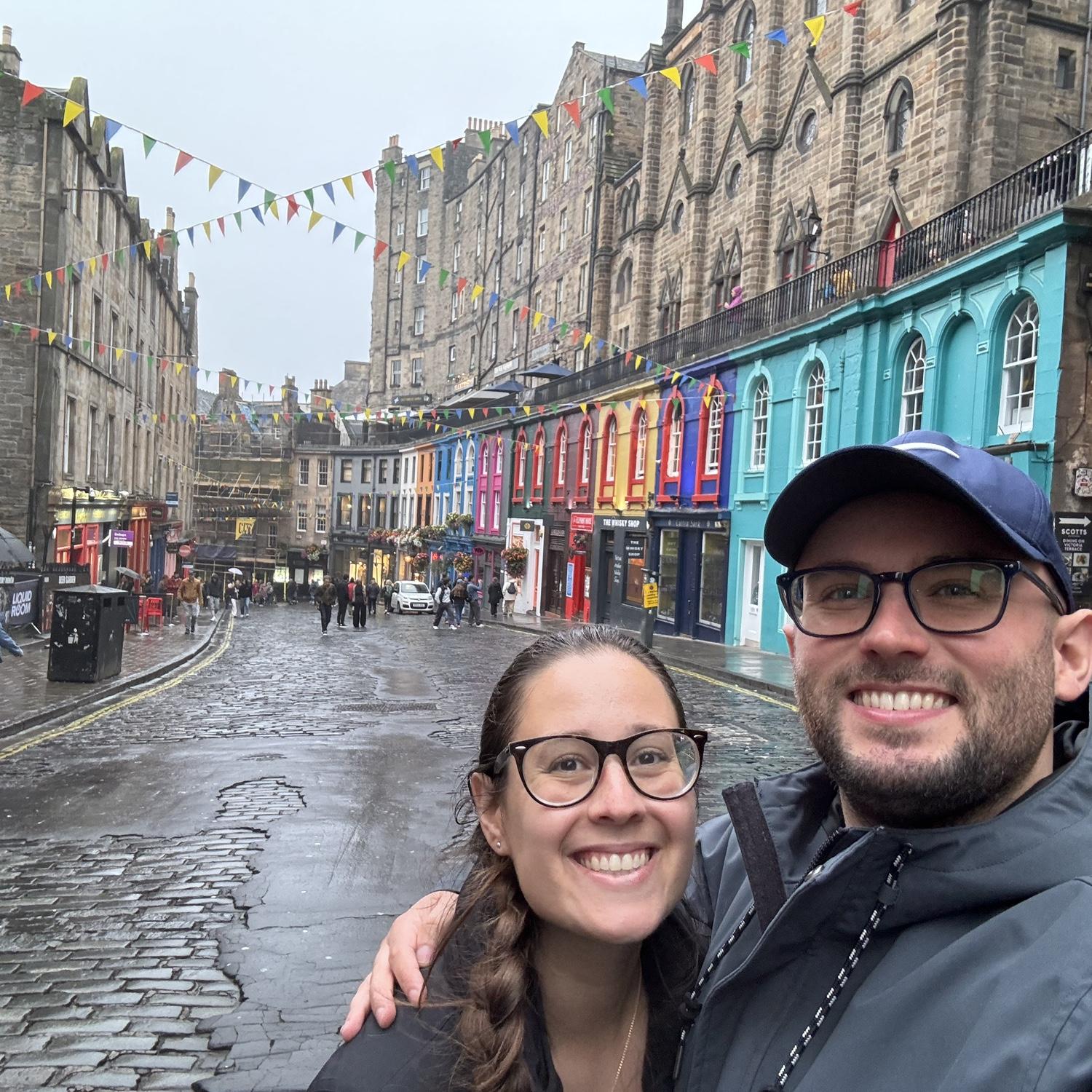 Diagon Alley (Victoria Street), Edinburgh, Scotland