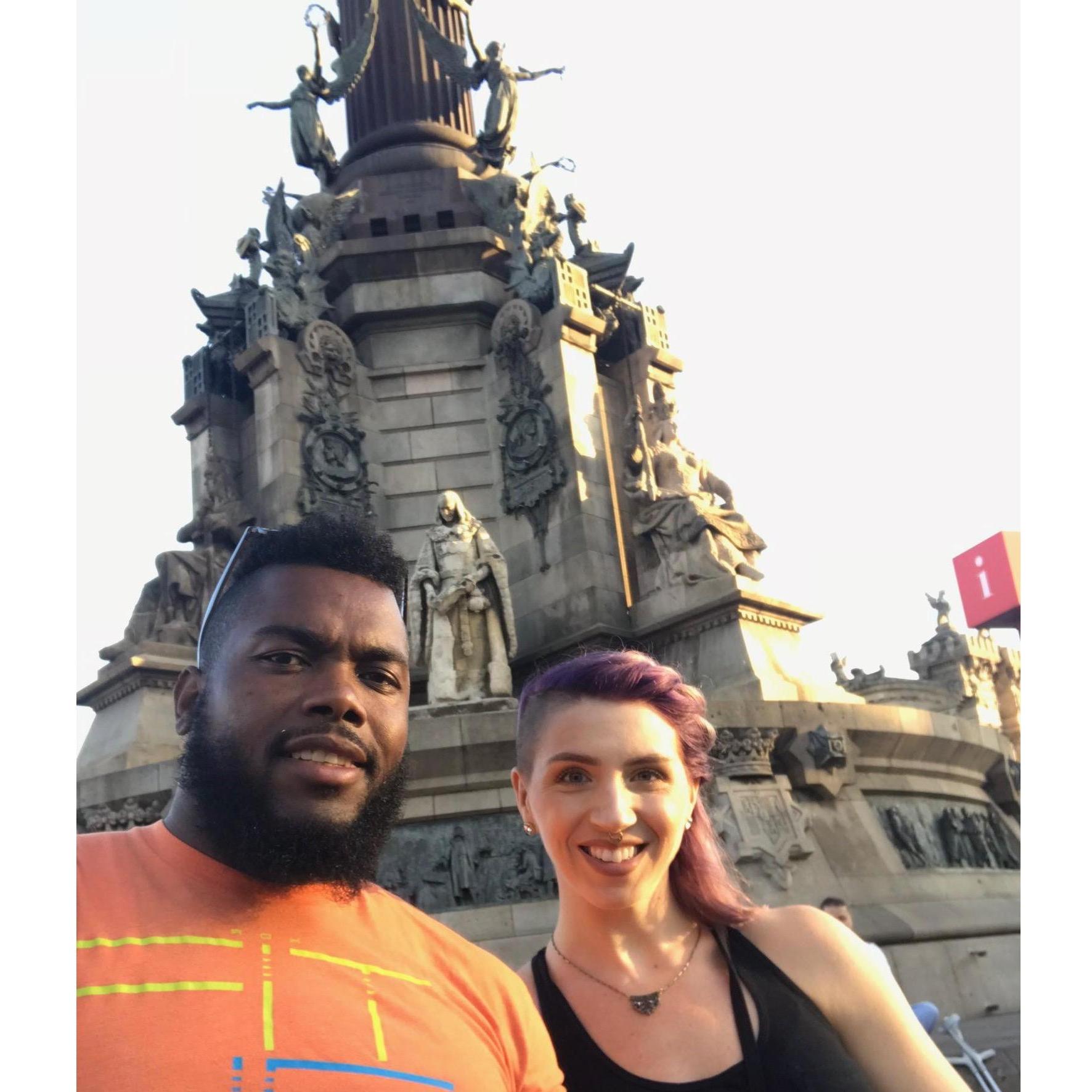 Our first few hours in Barcelona, Spain