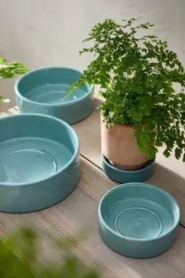 Bergs Hoff Glazed Terracotta Saucer