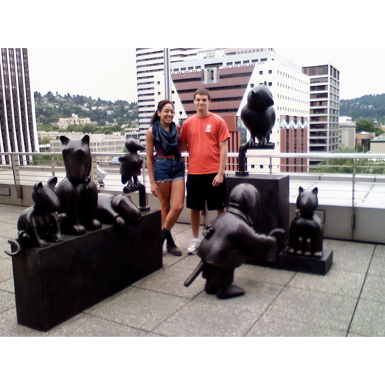 Jordan's first visit to Portland in 2011