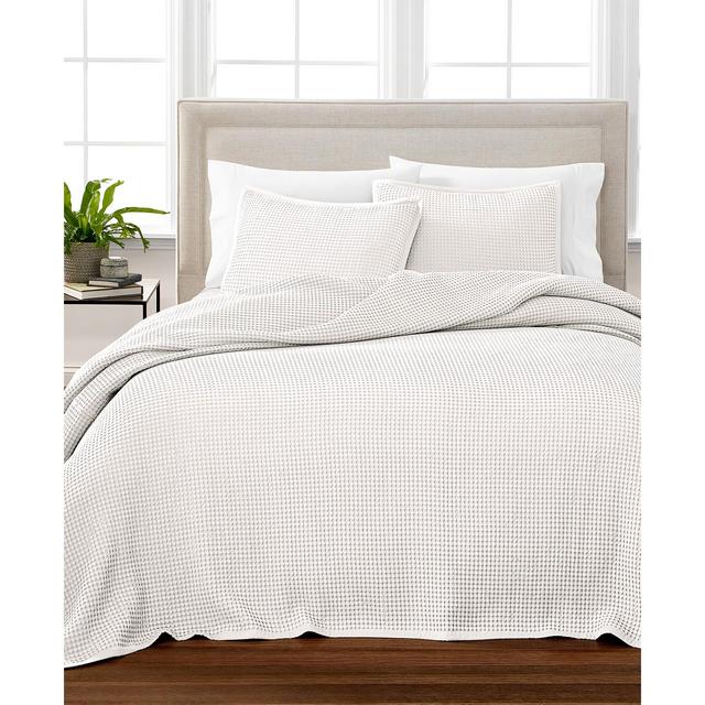 Martha Stewart Collection Waffle Full Oversized Blanket, Created for Macy's