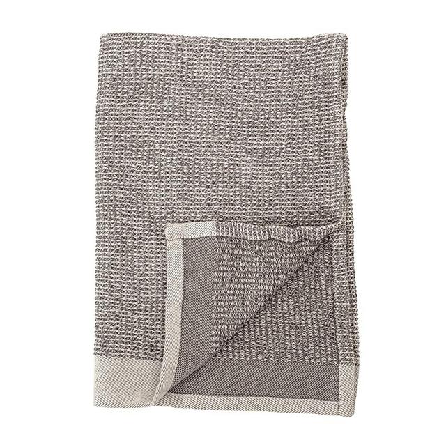 Bloomingville Cotton Waffle Weave Tea Towels (Set of 2), Grey